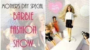 'Mother\'s Day Special : Barbie Fashion Show / My First Barbie Doll / Barbie Clothes by my Mom / 90\'s'