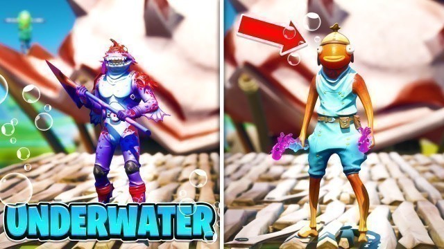 'I hosted an UNDERWATER Themed Fashion Show in Fortnite... (Best UNDERWATER Combos)'