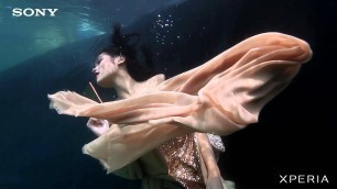 'Xperia Z3 Underwater Fashion Photoshoot Preview'