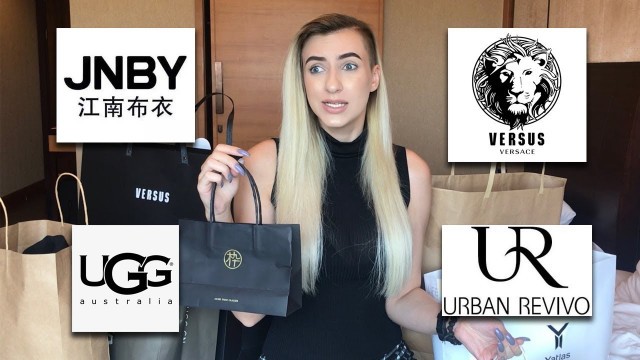 'SHOPPING IN CHINA: FASHION (VERSACE, JNBY + more)'