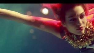 'Harper`s Bazaar Underwater Fashion Film'