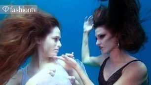 'Black & White Diamonds Underwater Photoshoot! Behind The Scenes with Gorgeous Models | FashionTV'