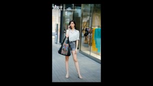 'Chinese Street Fashion Chengdu 中国时尚成都太古里 Moda China | TikTok Douyin抖音 南美的薇薇Vik Viktoria Madness'