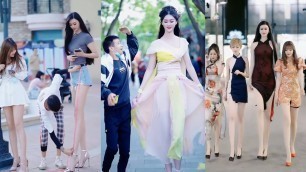 'Beautiful Tallest Girl In China/Fashion On The Street/Ep1'