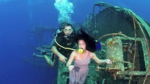 'Cedar Pride Underwater Fashion Shooting'