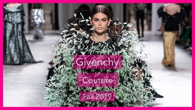 'A 60 Second ⏱ Fashion Review of the #Givenchy FW19 #Couture show'