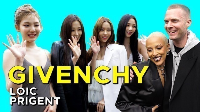 'GIVENCHY: AESPA 에스파 IS FRONT ROW! By Loic Prigent'