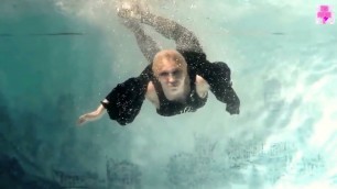 'Underwater fashion show Harmagedon  By Jana Nedzvetskaya'