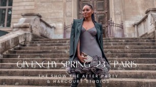 'PARIS FASHION WEEK VLOG GIVENCHY Spring 23 #givenchy #vlog #fashionshow #style #paris'