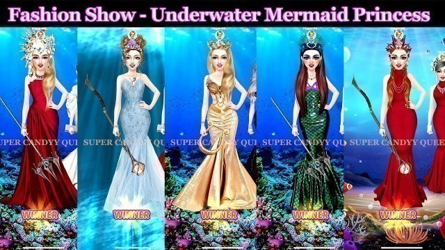 'Fashion Show- Mermaid Special Gameplay walkthrough 19| Underwater Princess Mermaid |iOS game'