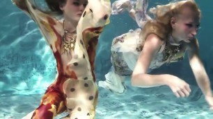 'Very bold Underwater Fashion show'