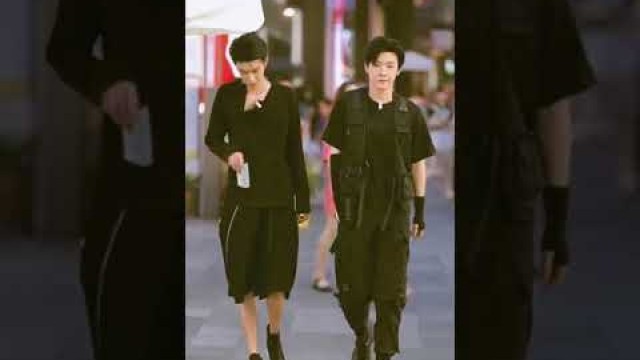 'Chinese Boys Street Fashion Douyin/Tiktok #douyin #tiktok #china #fashion #streetfashion'