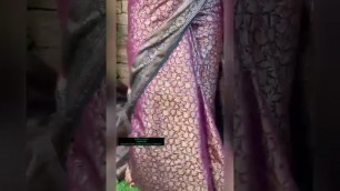 'Tissue weaved Kora saree *2199 free shipping* | Fashion\'R what\'s app +91 8129794039'