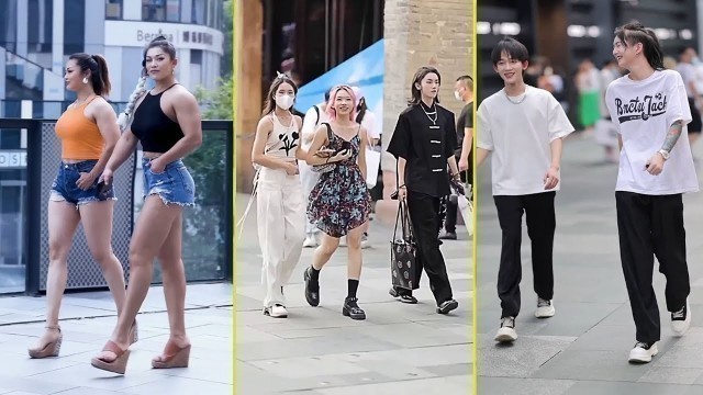 '[抖 音] Street Couple Fashion Asian | Thời Trang Cặp Đôi Đường Phố #3107'