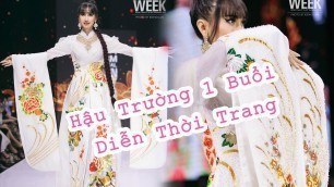 'Một Ngày Diễn Thời Trang Cùng Lynk Lee Tại Aquafina Vietnam International Fashion Week'