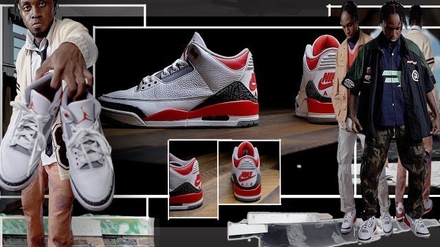 'Air Jordan 3 OG \"Fire Red \" STYLED WITH THREE AMAZING FITS / Review: How To Style Jordan 3 On Feet'