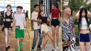 '[抖 音] Street Couple Fashion Asian | Thời Trang Cặp Đôi Đường Phố #0309'