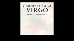 'STATEMENT STYLE OF VIRGO @fadinghues6574 #fashion #beauty'