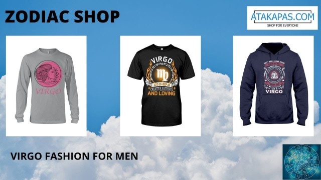 'Virgo Fashion for Men - T-Shirt, Hooded Sweatshirt & Long Leeve Tee - [Atakapas.com]'