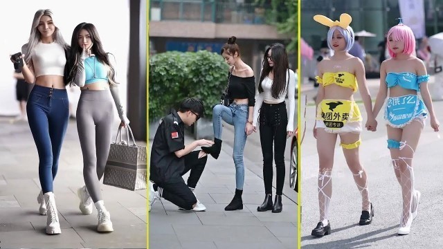 '[抖 音] Street Couple Fashion Asian | Thời Trang Cặp Đôi Đường Phố #33'