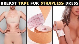 'Best Breast Tape For Strapless Dresses | 2020 REVIEW'