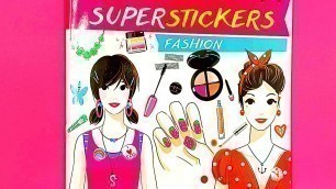 'Hình dán búp bê | STICKERS FASHION | hình dán thay trang phục | dán hình thiết kế thời trang PART 7'