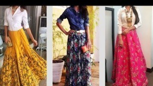 'Style Your Maxi Skirt With Shirt Top Beautiful Collections'