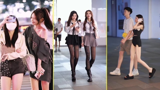 '[抖 音] Street Couple Fashion Asian | Thời Trang Cặp Đôi Đường Phố #1411'