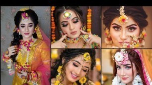 'Beautiful bridal look ideas __ Bridal makeup __ Fashion collection.r'