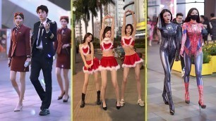 '[抖 音] Street Couple Fashion Asian | Thời Trang Cặp Đôi Đường Phố #56'