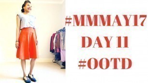 'Me Made May 2017 Day 11 Sewaholic HOLLYBURN Skirt & McCalls M7093 #mmmay17'