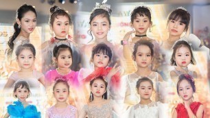 'Trình diễn trang phục dạ hội thời trang trẻ em Fashion Show kids - Gold Star Awards'