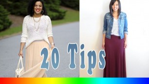 '20 Style Tips On How To Wear A Maxi Skirt For Any Season'