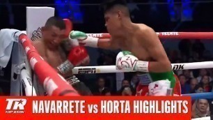 'Navarrete defends title in home county in impressive fashion | Fight Highlights'