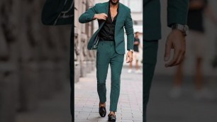 'latest men outfit #new fashion#top outfit 2023#blazer for wedding #fashion #style #clothes'