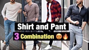 '3 Best Shirt and Jeans Outfit Combination For Men and Boys | Fashion Tips#shorts #fashion #style'