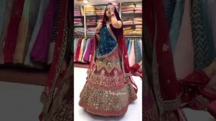 'bridal lehenga design Chandni Chowk wale lehenge lehenga market wholesale'