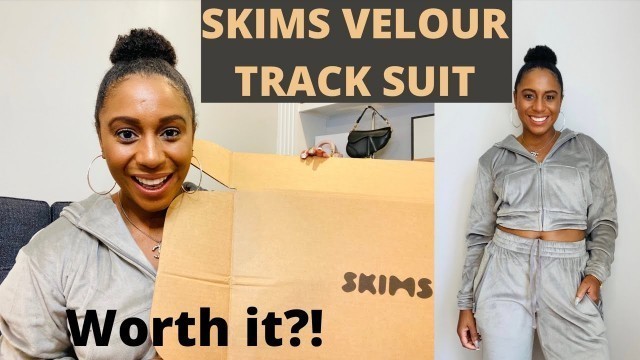 'Y2K FASHION IN 2021|SKIMS VELOUR TRACKSUIT| Review, Try On, Styling Tips and Is it worth it?'