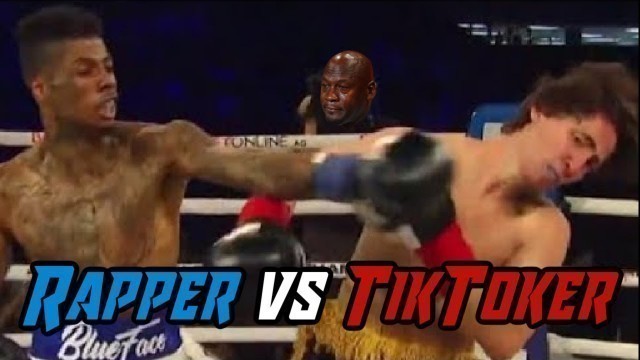 'TikToker vs Rapper Boxing Fight Ends In Surprising Fashion | Neumane vs Blueface |'