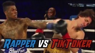 'TikToker vs Rapper Boxing Fight Ends In Surprising Fashion | Neumane vs Blueface |'