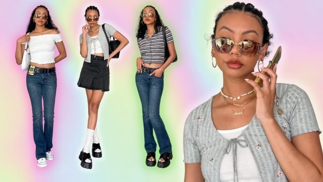 'Y2K OUTFIT IDEAS | Cute Early 2000s Trends 