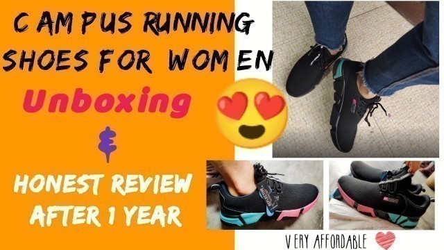 'CAMPUS ALEXA Women Running Shoes Unboxing & Honest Review | Best Shoes Under 900