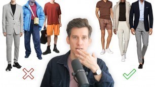 '6 Signs of a Poorly Dressed Man | Men\'s Fashion Mistakes'