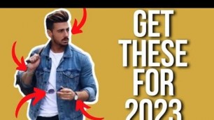 '15 Things ALL Stylish Men NEED For 2023 | Mens Fashioner | Ashley Weston'