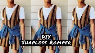 'How to: DIY Shapeless Romper! | Men\'s Fashion | Happily Dressed'