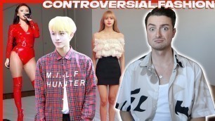 'The MOST Controversial Kpop Outfits | Fashion Expert Reacts'