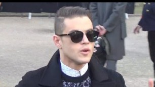 'Rami MALEK @ Paris Fashion Week 21 january 2017 show Dior / Janvier #PFW'