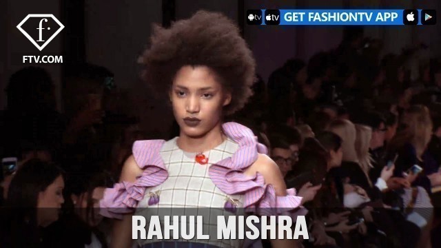 'Paris Fashion Week Fall/Winter 2017-18 - Rahul Mishra | FashionTV'