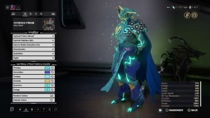 'warframe 3 skins HYDROID PRIME fashion frame'