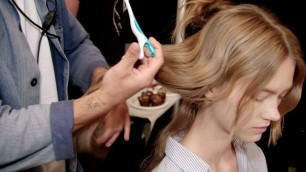 'NYFW Spring/Summer 2017 Backstage with Moroccanoil at Vera Wang'